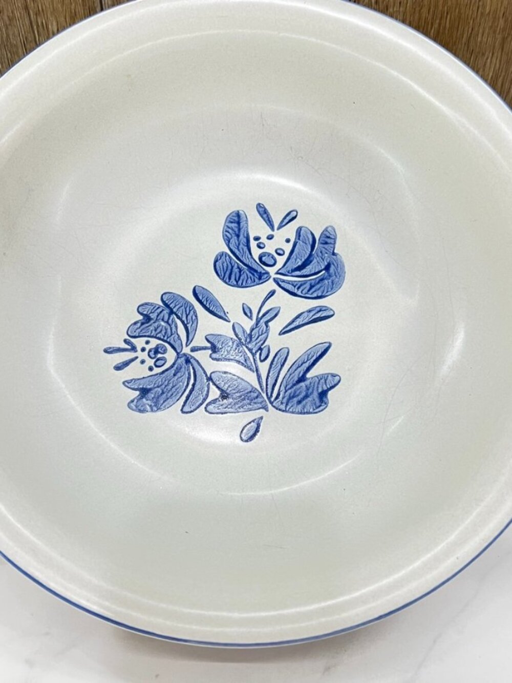 Vtg Pfaltzgraff Yorktowne Stoneware Pottery 3QT Extra Large Serving Bowl 12"